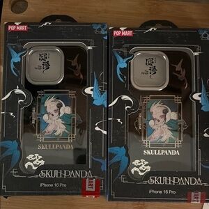 Skullpanda Smartwatch Case - Black and Blue